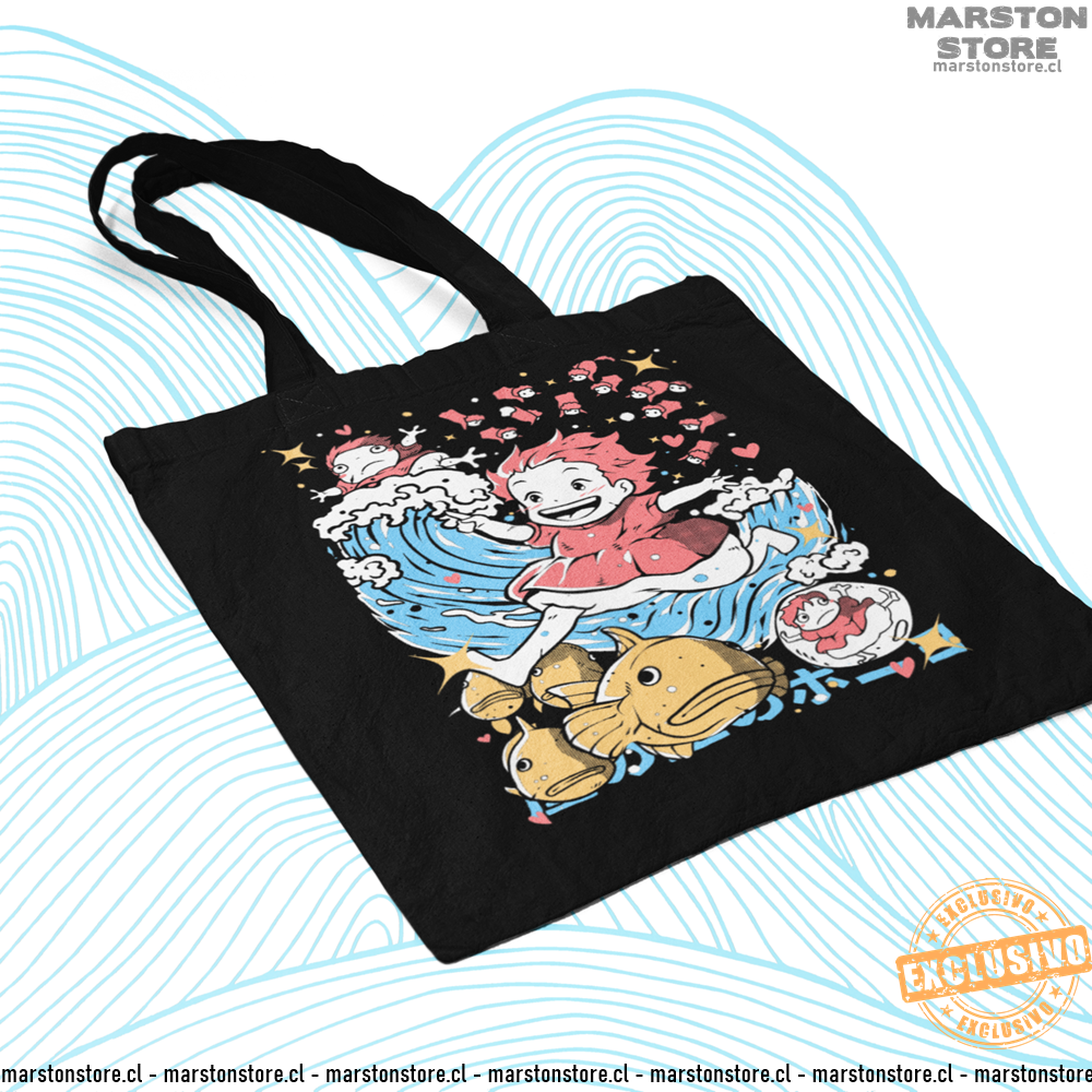 Tote Bag Studio Ghibli - Ponyo