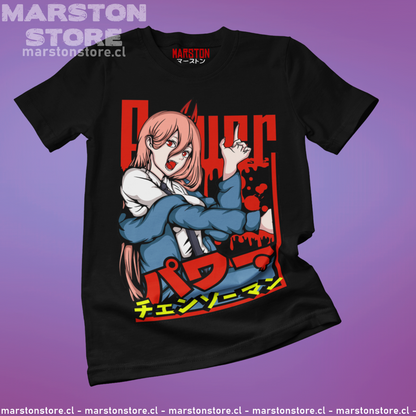 Polera Chainsaw Man - Power