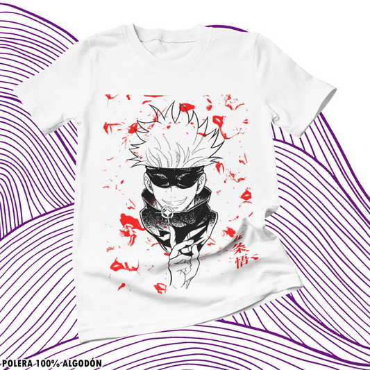Polera Jujutsu Kaisen - Satoru Gojo
