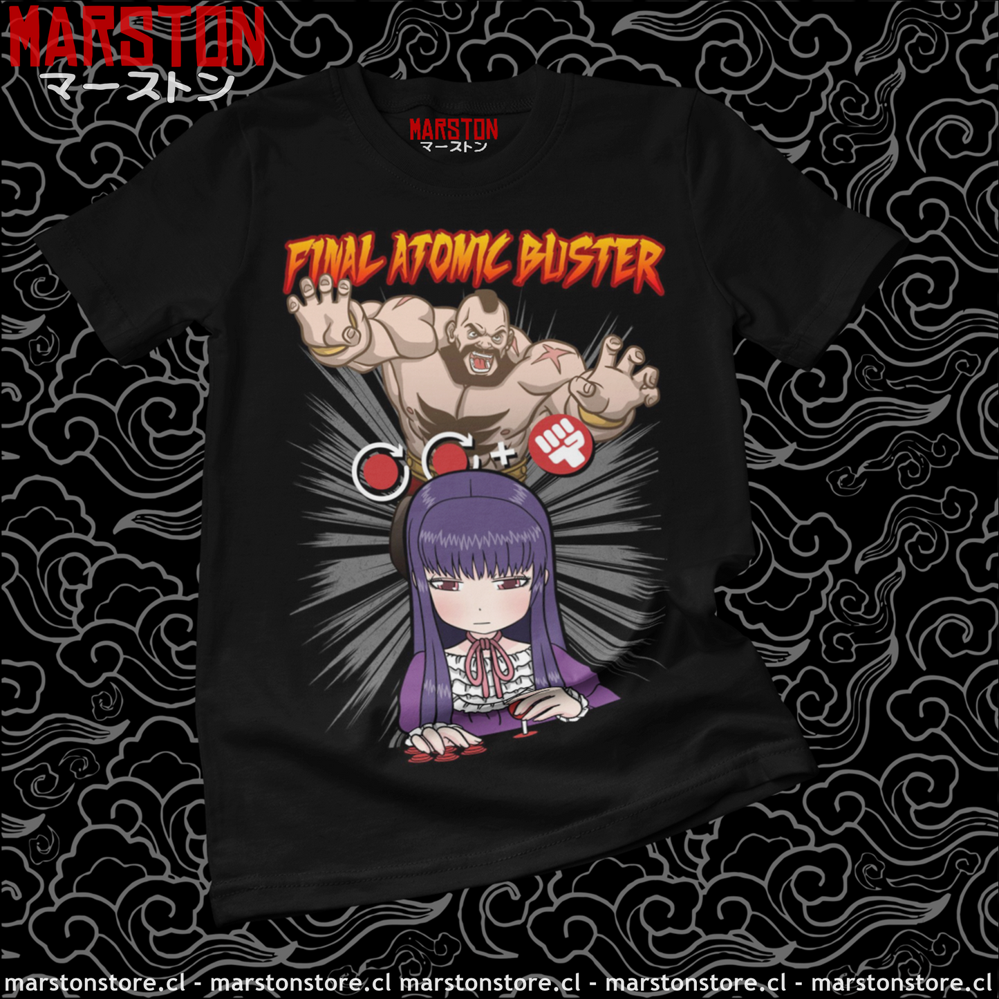 Polera High Score Girl - Akira Ono - Zangief
